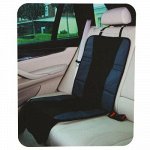 NEW GALAXY Накидка защитная под детское кресло 1 пр, 99х47 см, оксфорд, черный/серый. Также подойдет для перевозки небольших соб