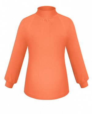 Оранжевая блузка для девочки Цвет: оранж