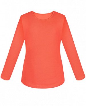Оранжевая блузка для девочки Цвет: оранж