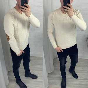 Пуловер мужской однотонный арт. 773314