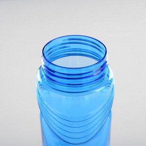 Бутылка для воды 800 мл, спортивная, микс, 7х26 см