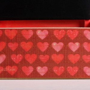 Кашпо с грифельной табличкой «Для тебя с любовью» 24,5 х 14,5 х 20 см