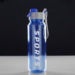 Бутылка для воды &quot;Sports&quot; 1000 мл, микс, 8х26 см