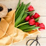 Тюльпаны к 8 марта. Упаковками по 20шт