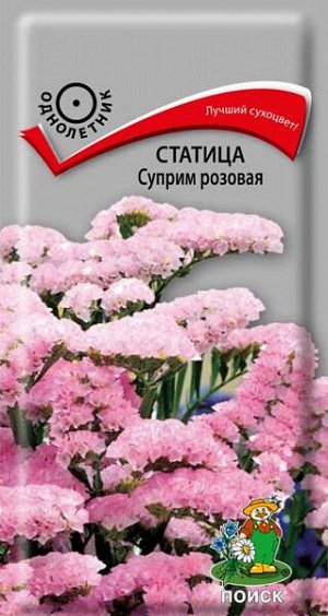 Статица Суприм розовая