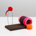 Игрушка-когтеточка с дразнилкой &quot;Веселые шарики&quot;, 29 х 15,5 х 20 см, микс цветов