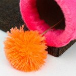 Пижон Игрушка-когтеточка с дразнилкой &quot;Веселые шарики&quot;, 29 х 15,5 х 20 см, микс цветов