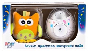 ROXY-KIDS - Игрушка-проектор звездного неба "COLIBRI" с совой