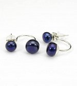 Серьги с жемчугом. 252033Ж