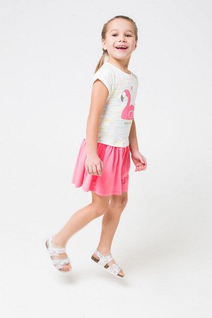 Платье для девочки Crockid К 5380 цветной меланж леденец к1242