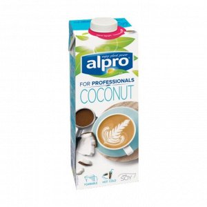 Напиток кокосовый обогащенный кальцием coconut for professionals, тетрапак, alpro, 1л