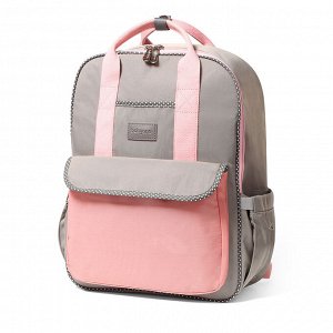 BabyOno - Сумка-рюкзак для мамы LONDON LOOK (pink)