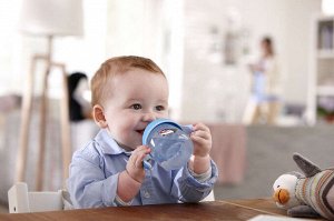 Philips Avent - Чашка-поильник (200мл, 6 мес+) для детей до 3-х лет, голубой