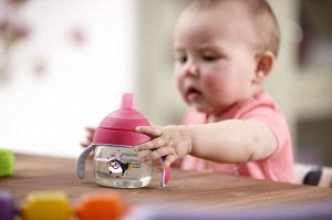 Philips Avent - Чашка-поильник (200мл, 6мес+) для детей до 3-х лет, розовый
