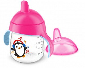 Philips Avent - Чашка-поильник, (260мл, 12 мес+) для детей до 3-х лет, розовый