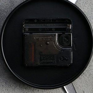 Часы-наклейка DIY "Кайро". чёрные. 65 см
