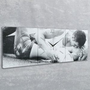 Часы настенные модульные «Любовь», 35 х 110 см