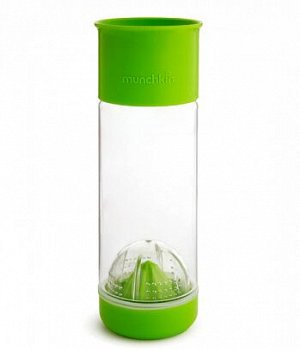 Munchkin - Бутылка 360° для фруктовой воды с инфузером 591мл. Зеленый