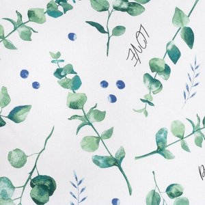 Постельное бельё 2-спальное «Этель» Eucalyptus, поплин