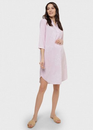 Платье "Ника" для беременных; цвет: пудровый