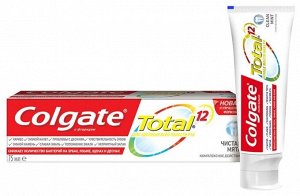 З.паста COLGATE 125мл Total12 Чистая мята