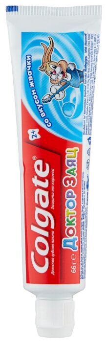 З.паста COLGATE 50мл Доктор Заяц вкус жвачки д/детей