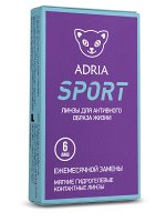 1-мес контактные линзы Adria Sport (6 линз)
