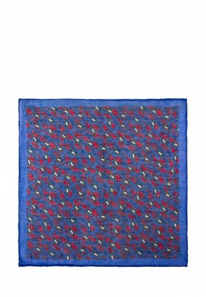Карманный платок GREG Hanky-poly 33х33-синий 908.1.13