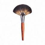 Большая веерная кисть из натурального ворса енота Coringco Large Fan Brush (Raccoon hair)