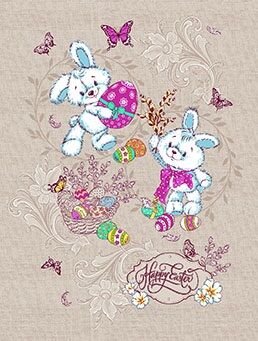 Полотенце рогожка 50*60