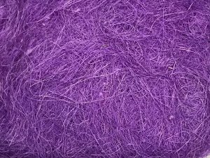 Сизаль натуральная 100 гр уп цвет фиолетовый