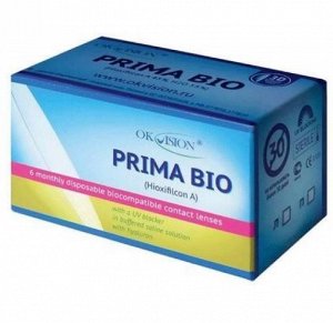 1-мес контактные линзы OKVision Prima Bio (6шт)