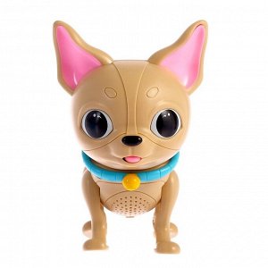ZABIAKA Интерактивная игрушка «Мой питомец», собачка, со световыми и звуковыми эффектами