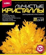 Кристалл лучистый Желтый, кор. 12*4*14 см.  ТМ &quot;Лори&quot;