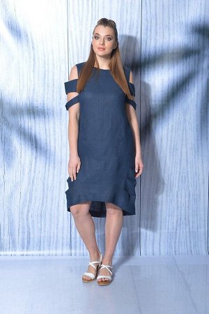 Платье MALI 419-010 темно-синий