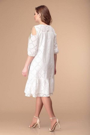 Romanovich Style 1-1949 белый, Платье