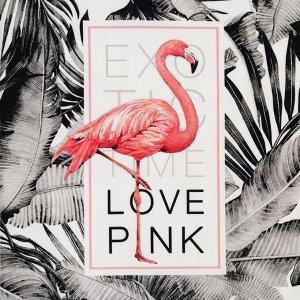 Полотенце «Этель» LOVE PINK, 40x73 см, 100% хлопок, саржа 190 г/м²
