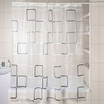Штора для ванной комнаты  «Квадраты», 180?180 см, PEVA