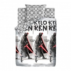 КПБ 1.5 поплин Star Wars Neon (70х70) рис. 16249-1/16248-1 Верховный лидер