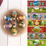 Пасхальная термоусадочная плёнка &quot;Природа&quot; на 7 яиц