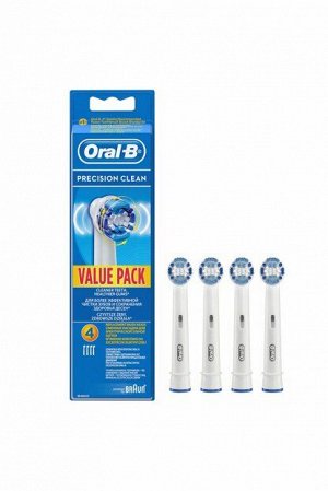 ORAL_B Насадки для электрических зубных щеток PrecisionClean EB20 4шт