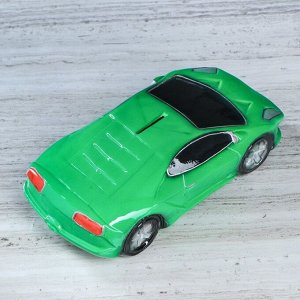 Копилка "Машина мечты", цвет зелёный, 7,5 см