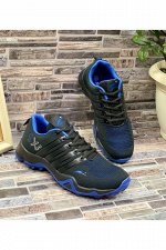 Мужские кроссовки 9192-3 темно-синие