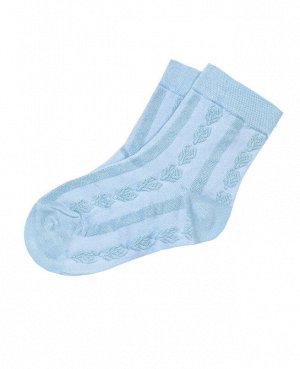 Голубые носки для девочки 39662-ПЧ18