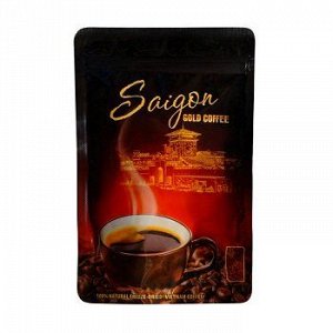Растворимый кофе — Saigon Gold, черный, 75 гр.