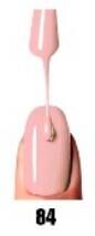 PARISA Лак для ногтей №84 френч пастельно - розовый (матовый)