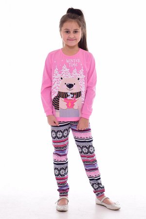 Пижама детская 7-247а (розовый)
