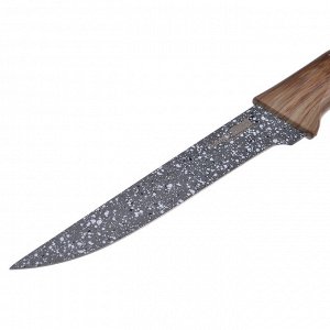 SATOSHI Алмаз Нож кухонный универсальный 15см, нерж.сталь с антиналипающим покрытием