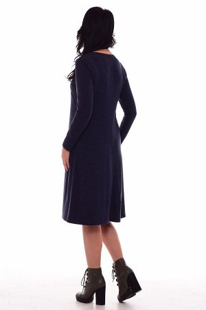 *Платье женское Ф-1-48а (тёмно-синий)