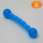 Игрушка несгрызыемая &quot;Плетенка&quot; малая, 19 см, каучук, микс цветов